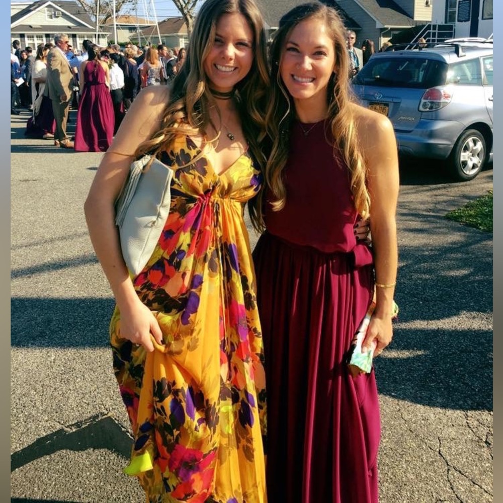 Colorful Nicole Miller floral dress